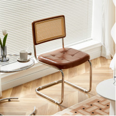 Scandinavian Retro Design Rattan Weave Chair Cafe Antiqued Leisure Seating for Home and BB Scandinavian Retro Design Rattan Weave Chair Cafe Antiqued Leisure Seating for Home and BB