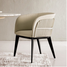 Italian Minimalist Genuine Leather Dining Chair Home Modern Simple Top Layer Cow Leather Nordic Luxury Back Real Wood Negotiation Chair Italian Minimalist Genuine Leather Dining Chair Home Modern Simple Top Layer Cow Leather Nordic Luxury Back Real Wood Negotiation Chair