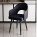 Lightly Luxurious Nordic High End Chair Home Leather Stool Modern Minimalist Dining Table and Chairs Home Living Room Hotel Backrest Lightly Luxurious Nordic High End Chair Home Leather Stool Modern Minimalist Dining Table and Chairs Home Living Room Hotel Backrest