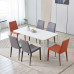 Modern Minimalist Luxury Nordic Dining Chair Home Home Office Chair Italian Simple Hotel Restaurant Chair Back Chair