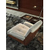 Single Person Leather Lounge Chair Luxury Lazy Designer Style Real Leather Relax Chair Solid Wood Living Room Balcony Minimalist High Back