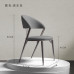Light Luxury Home Dining Chair Genuine Leather Stainless Steel Italian Style Minimalist HighEnd Backrest Chair Restaurant Modern Simple Internet Celebrity Chair Light Luxury Home Dining Chair Genuine Leather Stainless Steel Italian Style Minimalist HighEnd Backrest Chair Restaurant Modern Simple Internet Celebrity Chair