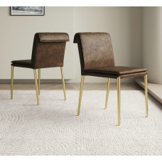 Lightly Luxurious Modern Dining Chair Highend Home Style Designer Backrest Midcentury Real Leather Simplicity Dining Table Chair Lightly Luxurious Modern Dining Chair Highend Home Style Designer Backrest Midcentury Real Leather Simplicity Dining Table Chair