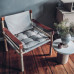 Vintage Artistic Wooden Armchair for Hunting Riding Leisure and Designer Sofa