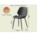 Scandinavian Dining Chairs and Tables Leather Minimalist Home Desk Stool Retro Style Makeup Chair Modern Dining Luxury Chair Scandinavian Dining Chairs and Tables Leather Minimalist Home Desk Stool Retro Style Makeup Chair Modern Dining Luxury Chair