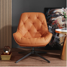 Scandinavian Rotating Single Seat Chair Luxury Genuine Leather Casual Tiger Chair Designer Living Room Postmodern Lazy Sofa Scandinavian Rotating Single Seat Chair Luxury Genuine Leather Casual Tiger Chair Designer Living Room Postmodern Lazy Sofa