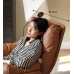 Italian Minimalist Designer Single Leather Sofa Living Room Creative Relaxation Tiger Chair Luxury Feather Padded Lazy Recliner