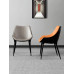 Italian Luxury Nordic Genuine Leather Dining Chair Home Designer Chair High End Simple Modern Minimalist Restaurant Backrest Chair