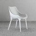 Italian Luxury Nordic Genuine Leather Dining Chair Home Designer Chair High End Simple Modern Minimalist Restaurant Backrest Chair