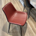 Italian Luxury Nordic Genuine Leather Dining Chair Home Designer Chair High End Simple Modern Minimalist Restaurant Backrest Chair