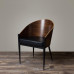 King Costes Coffee Chair,PU Or Real Leather Of Various Colors With Legs In Black Or Silver