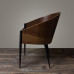 King Costes Coffee Chair,PU Or Real Leather Of Various Colors With Legs In Black Or Silver