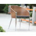 King Costes Coffee Chair In Real Leather With Electroplating Legs King Costes Coffee Chair In Real Leather With Electroplating Legs