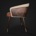 Modern Leisure Scandinavian Dining Room Wood Chair with Leather Upholstered Backrest for Home Creative Minimalism Modern Leisure Scandinavian Dining Room Wood Chair with Leather Upholstered Backrest for Home Creative Minimalism