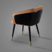 Modern Leisure Scandinavian Dining Room Wood Chair with Leather Upholstered Backrest for Home Creative Minimalism Modern Leisure Scandinavian Dining Room Wood Chair with Leather Upholstered Backrest for Home Creative Minimalism