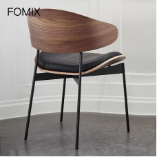 Italian Minimalist Real Leather Designer Chair Home Simple Nordic Dining Table and Chairs Italian Minimalist Real Leather Designer Chair Home Simple Nordic Dining Table and Chairs