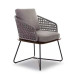 Scandinavian Inspired Patio Lounger Set for Home Hotel Villa with Teak Chair Table and Coffee Table Scandinavian Inspired Patio Lounger Set for Home Hotel Villa with Teak Chair Table and Coffee Table