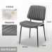 Modern Minimalistic Luxurious Home Dining Chairs Makeup Meeting Seats Italian Solid Wood Backrest Dining Room Table and Chairs