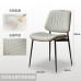 Modern Minimalistic Luxurious Home Dining Chairs Makeup Meeting Seats Italian Solid Wood Backrest Dining Room Table and Chairs
