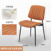 Modern Minimalistic Luxurious Home Dining Chairs Makeup Meeting Seats Italian Solid Wood Backrest Dining Room Table and Chairs