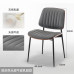 Modern Minimalistic Luxurious Home Dining Chairs Makeup Meeting Seats Italian Solid Wood Backrest Dining Room Table and Chairs