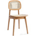 Scandinavian Solid Wood Dining Chair Cane Back Stool Wicker Chair Luxury Dining Table Chair Balcony Lounge Cafe Chair Scandinavian Solid Wood Dining Chair Cane Back Stool Wicker Chair Luxury Dining Table Chair Balcony Lounge Cafe Chair