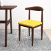 Nordic Minimalist Office Stool Chair Backrest Retro Iron Imitation Solid Wood Bullhorn Chair for Home Study Student Bedroom Nordic Minimalist Office Stool Chair Backrest Retro Iron Imitation Solid Wood Bullhorn Chair for Home Study Student Bedroom