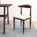 Nordic Minimalist Office Stool Chair Backrest Retro Iron Imitation Solid Wood Bullhorn Chair for Home Study Student Bedroom Nordic Minimalist Office Stool Chair Backrest Retro Iron Imitation Solid Wood Bullhorn Chair for Home Study Student Bedroom