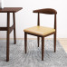 Nordic Minimalist Office Stool Chair Backrest Retro Iron Imitation Solid Wood Bullhorn Chair for Home Study Student Bedroom Nordic Minimalist Office Stool Chair Backrest Retro Iron Imitation Solid Wood Bullhorn Chair for Home Study Student Bedroom