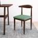 Nordic Minimalist Office Stool Chair Backrest Retro Iron Imitation Solid Wood Bullhorn Chair for Home Study Student Bedroom Nordic Minimalist Office Stool Chair Backrest Retro Iron Imitation Solid Wood Bullhorn Chair for Home Study Student Bedroom