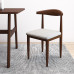 Nordic Minimalist Office Stool Chair Backrest Retro Iron Imitation Solid Wood Bullhorn Chair for Home Study Student Bedroom Nordic Minimalist Office Stool Chair Backrest Retro Iron Imitation Solid Wood Bullhorn Chair for Home Study Student Bedroom
