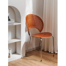 The Ergonomic Vintage White Waxed Wood and Black Chair A Luxurious Sun Chair for the Home