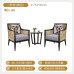 Scandinavian Solid Wood Sofa Chair Balcony Lounge Elderly Rattan Braided Rattan Chair Set Bed and Breakfast Hotel Single Recliner Scandinavian Solid Wood Sofa Chair Balcony Lounge Elderly Rattan Braided Rattan Chair Set Bed and Breakfast Hotel Single Recliner