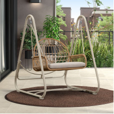 Indoor Swing Chair for One Person Balcony And Two Person Hanging Chair Rattan for Living Room