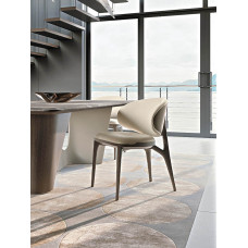 Scandinavian Solid Wood Dining Chair Italian Minimalism White Wax Wood Relaxation Chair Modern Simplistic Designer Chair Scandinavian Solid Wood Dining Chair Italian Minimalism White Wax Wood Relaxation Chair Modern Simplistic Designer Chair