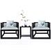 Chinese Style Solid Wood Lounge Chair 3 Piece Set Hotel Living Room Single Sofa Chair Negotiation Chair Sales Office Meeting Chair Chinese Style Solid Wood Lounge Chair 3 Piece Set Hotel Living Room Single Sofa Chair Negotiation Chair Sales Office Meeting Chair