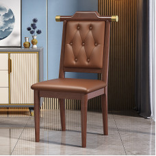 Chinese Style Wooden Sable Back Soft Seat Chair Home Use Dining Room Restaurant Hotel Study Room Chair Chinese Style Wooden Sable Back Soft Seat Chair Home Use Dining Room Restaurant Hotel Study Room Chair