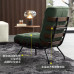 Italian Minimalist Home Living Room Hotel Leisure Chair Vintage Solid Wood Modern Designer Single Chair Italian Minimalist Home Living Room Hotel Leisure Chair Vintage Solid Wood Modern Designer Single Chair