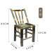 Old Style Bamboo Chair Handcrafted Rattan Chair Balcony Bamboo Stool Small Square Stool Low Stool
