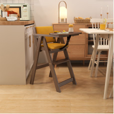 Baby High Chair Wooden Kids Restaurant Table Commercial Foldable Eating Growing Home Seating Restaurant Child Feeding Stool