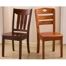 All solid wood dining chair table chair home simple wood Chinese style hotel restaurant dining table chair stool back chair