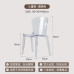 Nordic Home Lounge Acrylic Makeup Chair