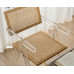 Mid Century Rattan Chairs with Acrylic Designer Backs for Home Use