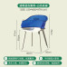 Nordic Acrylic Chair Ghost Creative Armrest Stool Backrest Seat Transparent Plastic Crystal Chair