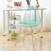 Clear Acrylic Chair Crystal Dining Chair Plastic Backrest Stool Photo Studio Clothing Shop Makeup Chair Clear Acrylic Chair Crystal Dining Chair Plastic Backrest Stool Photo Studio Clothing Shop Makeup Chair