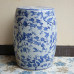 Hand Painted Porcelain Stool Drum Stool Bathroom Stool Classical Zither Drum Stool Sitting Stool Low Stool Round Stool