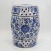 Hand Painted Porcelain Stool Drum Stool Bathroom Stool Classical Zither Drum Stool Sitting Stool Low Stool Round Stool