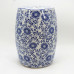 Hand Painted Porcelain Stool Drum Stool Bathroom Stool Classical Zither Drum Stool Sitting Stool Low Stool Round Stool