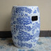 Hand Painted Porcelain Stool Drum Stool Bathroom Stool Classical Zither Drum Stool Sitting Stool Low Stool Round Stool