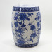 Hand Painted Porcelain Stool Drum Stool Bathroom Stool Classical Zither Drum Stool Sitting Stool Low Stool Round Stool